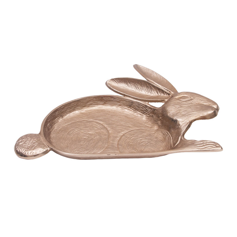 Plateau de service en métal Lapin Lapin