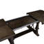 Ensemble de salle à manger à tréteaux Dillmon Opt avec 4 chaises rembourrées-1139078428