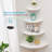 Set of 2 7inch Solid Oak Wood Corner Wall Shelves