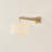 Mailo 12" 1-Light Wood Drum Wall Sconce