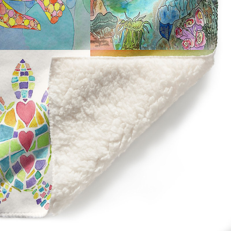  Couverture douce en sherpa, 51 po x 60 po