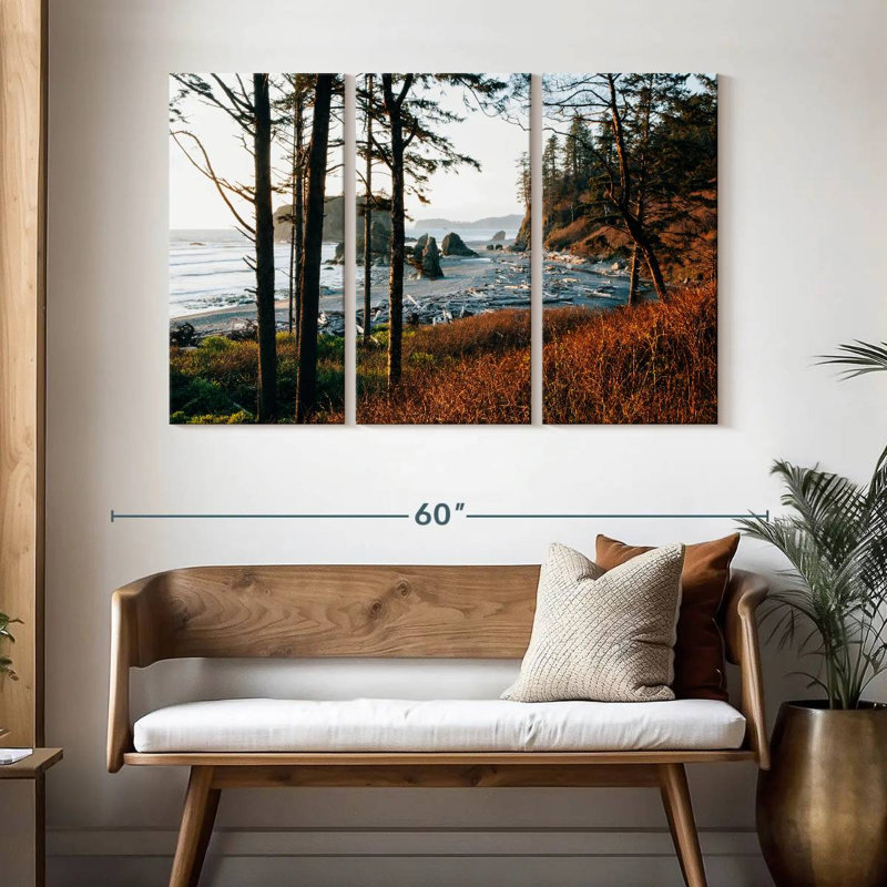 Gillard Ruby Beach At Dusk, 32" H x 50" W