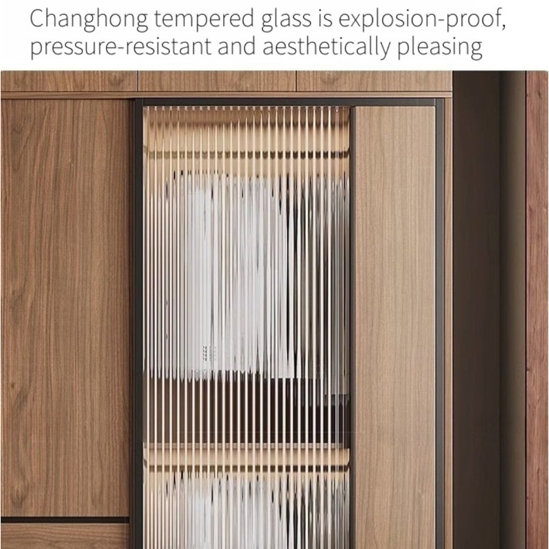 Modern  Simple Practical And Elegant Wardrobe, 99" H x 71" W x 24" D