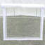 Couverture de serre 9,8 pi x 6,6 pi avec porte et fonctions de ventilation de remplacement bloquant la gestion de la chaleur