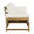 Jacqueline 83.46'' Wide Straight Acacia Patio Daybed with Cushions-1556862259-1554791929