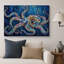 Art de pieuvre colorée, impression sur toile, impression sur toile encadrée-131636289-131636290