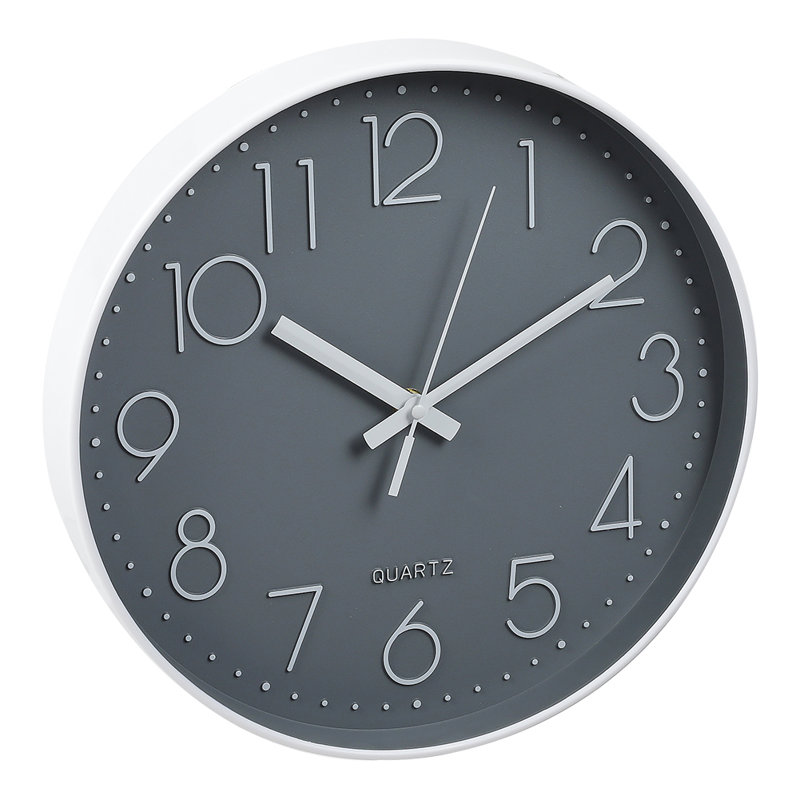 Navit Wall Clock, Grey