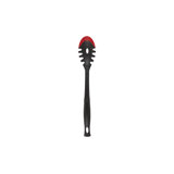 Le Creuset Bi-Material Revolution Pasta Spoon 14 In. Cerise