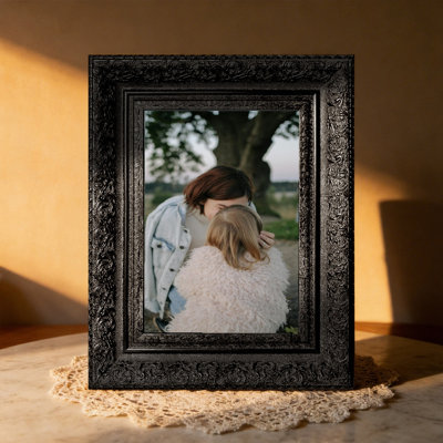 Black 1PC 8" x 10" Clean Line Picture Frame with Gallery Wall Styling