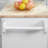 Versatile Kitchen Island Cart With Drawer, Storage Cabinet, And Towel Rack For Enhanced Organization And Mobility-1641997504