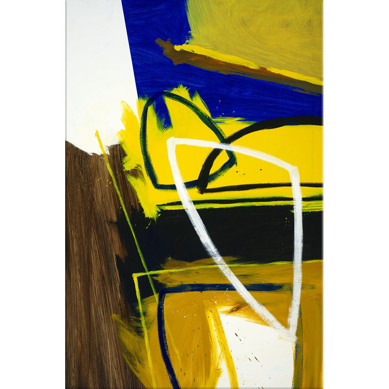 «Over the Moon» par Larry Laslo - peinture sur toile tendue