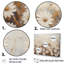 Ensemble de décorations murales blanches marguerites blanches Elegance VII-107754296-107754298