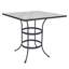 Tables Outdoor Square Bar Table-139493428-139493424