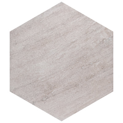 Americana Boston Hex 14" x 16" Porcelain Vintage Wall & Floor Tile