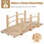 Pont de jardin en bois de sapin massif Halford-534422530