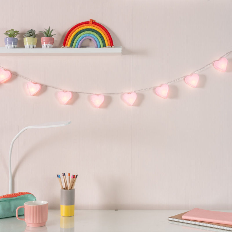 Samatha 140cm LED Battery Powered 10 - Bulb Fairy Lights String Light