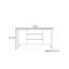 Buffet de style nordique rétro et minimaliste