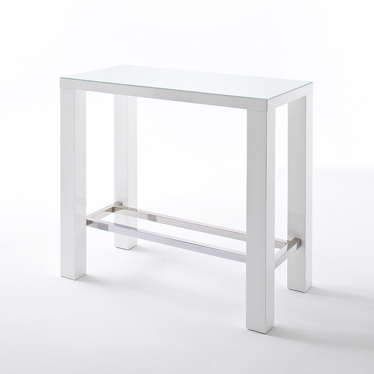 John Metal Base Dining Table, 107cm H x 120cm W x 60cm D