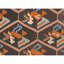 Hand Knotted Wool Area Rug in Black