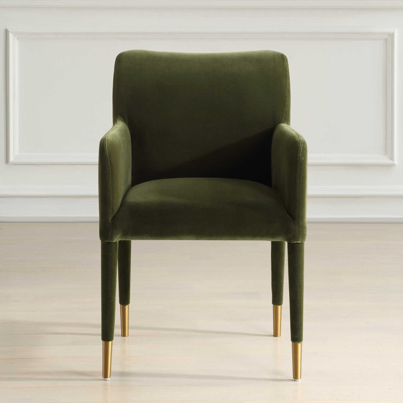 Uttermost Conifer Moss Dining Arm Chair