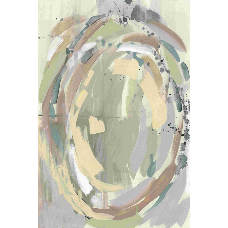 Pastel Around I, H 12 po x l 8 po