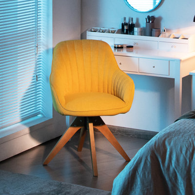Chaise d'appoint pivotante l 23 po Heijo