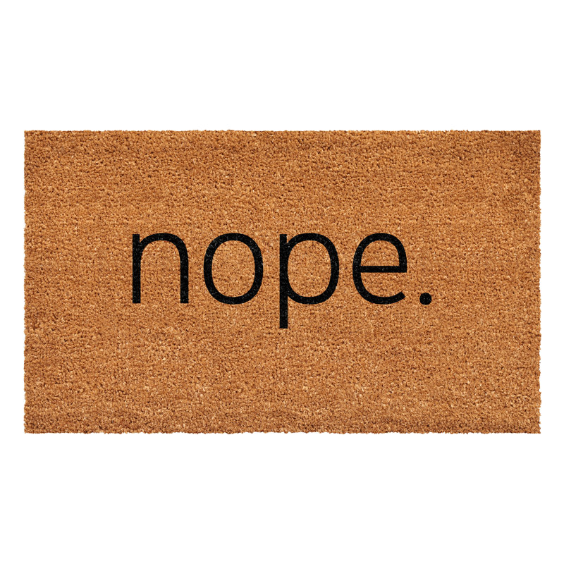 Tapis d'entrée antidérapant Emonnie, L 30 po x L 48 po