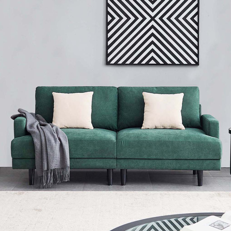 Eckmann 3 Seater Sofa, Emerald