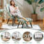 Kade Upholstered Armchair with Footstool-1420004869