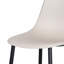 Huetter 5-Piece Casual Dining Set - Spacious Rectangular Table & 4 Curved Plastic Chairs-1416834257-1416834259