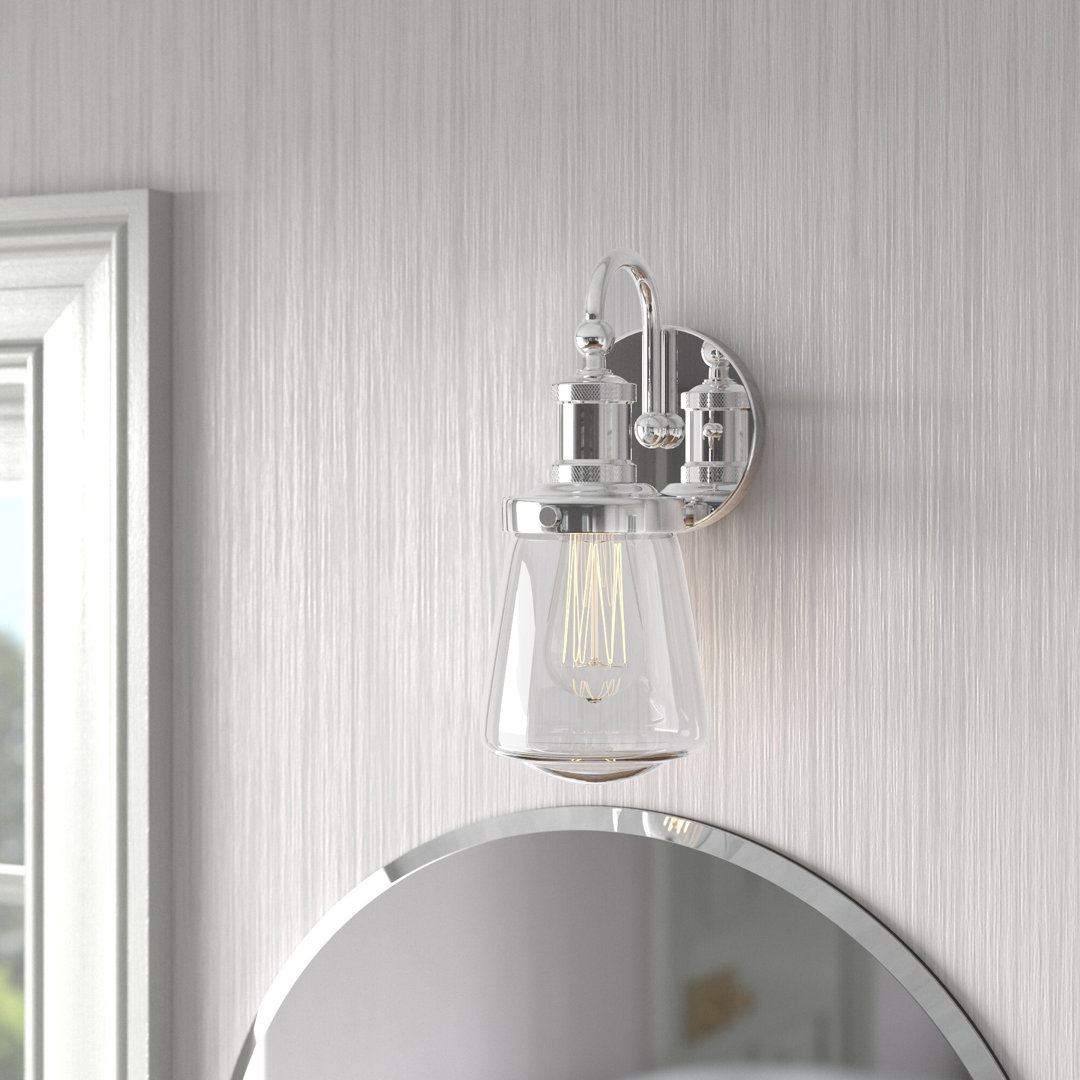 Maryana 1-Light Armed Sconce Beachcrest Home™ 
