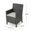 Eades Patio Dining Chair with Cushion-28940602