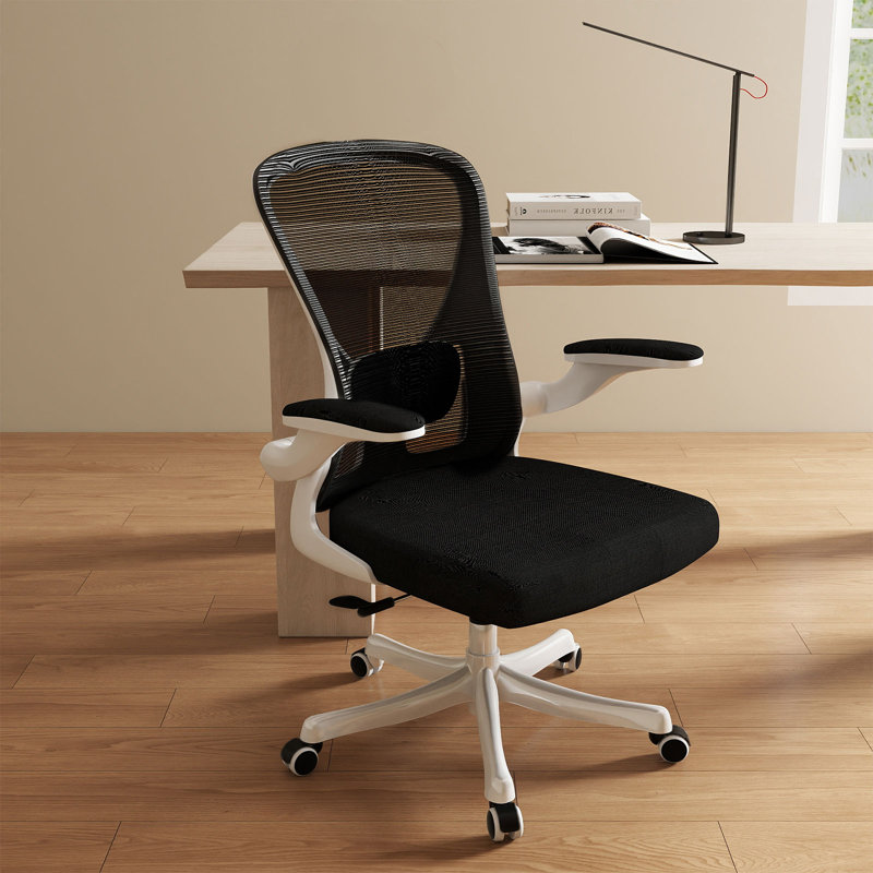 Chaise de travail, Blanc / noir