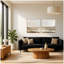«Neutral Abstract Landscape Square», ensemble de 2 toiles encadrées par The Creative Bunch Studio-787976023