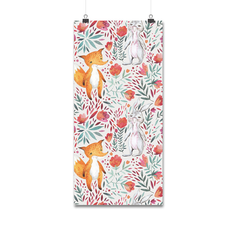 Bryna 2.5m x 2.5m Matte Peel and Stick Mural, 250 x 104cm