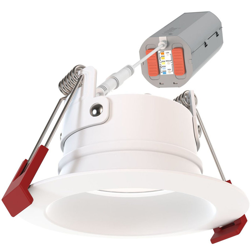 2 luminaires encastrés