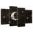 Oberle Starry Crescent Moon