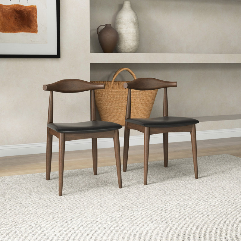 Speakman 18'' H Fabric Upholstered Side Chair (Set of 2)