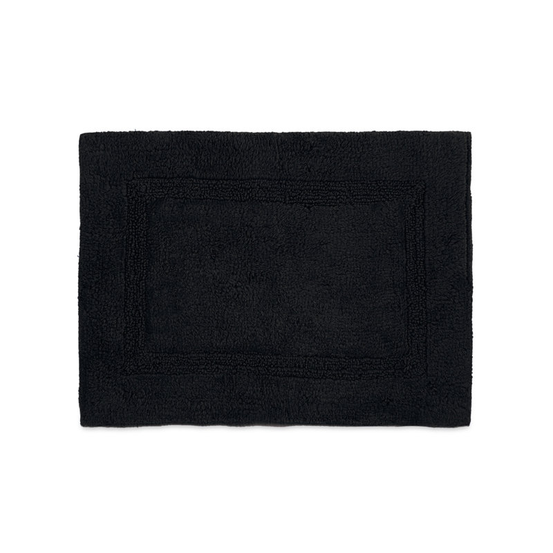 Martex Basic Bath Rug, Jet Black