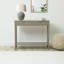 Annlynn Console Table For Living Room Furniture, 2 Drawers Wooden Slim Entry Hallway Table-1338002505-1338002507
