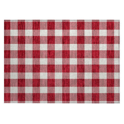 Colzie Checkered Indoor / Outdoor Rug
