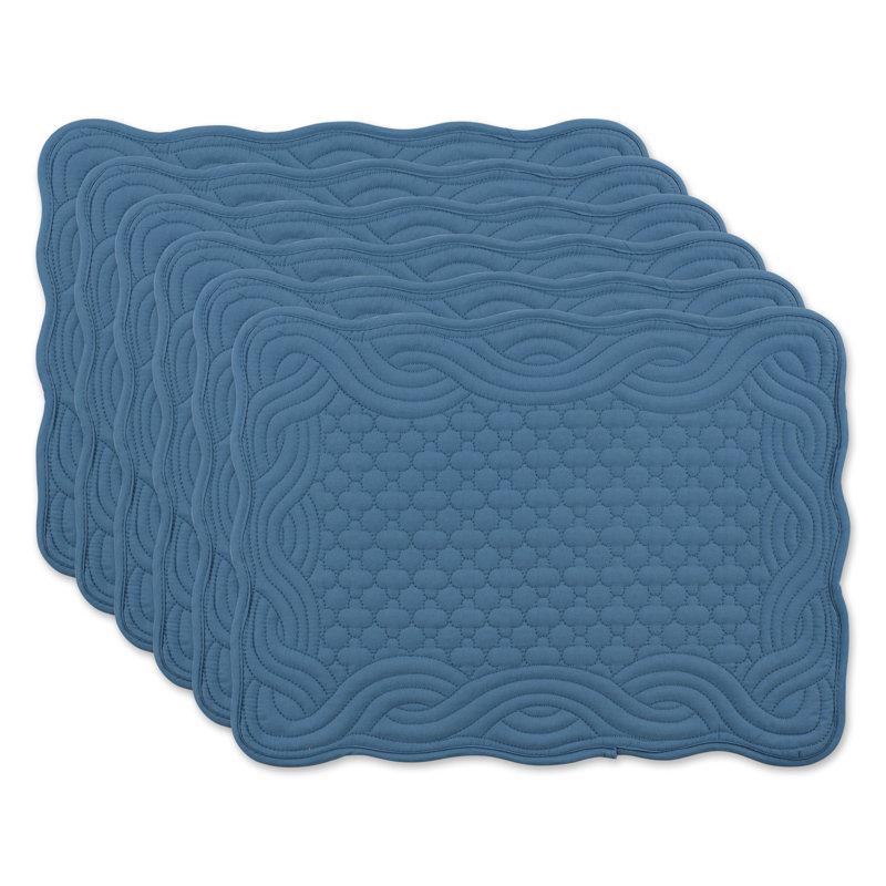 Aricijana Quilted Placemat, Blue