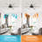 Britnay 70" Aluminum 6-Blade Large Windmill Ceiling Fan without Light