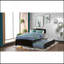 Lit plateforme simple avec lit gigogne