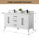 Armanno 60"  Free Standing Double Bathroom Vanity with Quartz Top