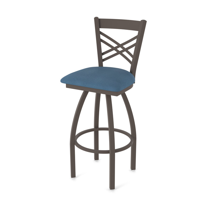 820 Catalina Swivel Stool, Bronze, Vinyl-Rein Bay, Bar Stool (30" Seat Height)