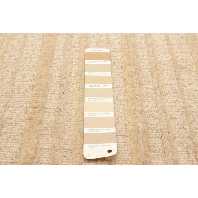 Tapis brun clair Kashkuli Gabbeh 4 pi 0 po x 4 pi 0 po