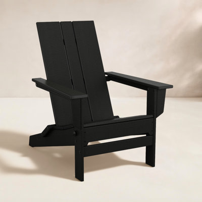POLYWOOD x AllModern Folding Plastic Adirondack Chair
