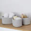 JVL Fabric Decorative Basket