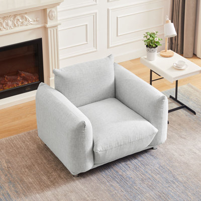 Fauteuil d'appoint rembourré Tranay